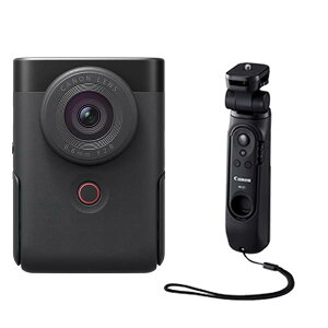 �L���m�� Canon Vlog�J���� PowerShot V10 �g���C�|�b�h�O���b�v�L�b�g �u���b�N PSV10TRIPODKITBK