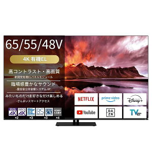 REGZA 55�C���` �L�@EL 55X8900N �X�}�[�g�e���r Dolby Atmos�Ή� 2024�N���f��