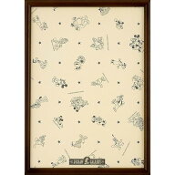 テンヨー(Tenyo) 【日本製】 木製 パズルフレーム ディズニー専用 パネル 300ピース用 ブラウン (30.5x43…