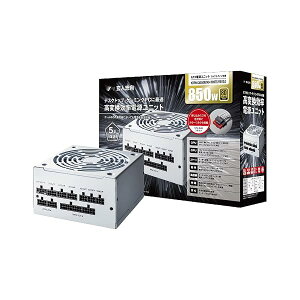 ���l�u�� �d�����j�b�g 850W ATX �d�� 80 PLUS �S�[���h PC�d�� �t���v���O�C�� �Z�~�t�@�����X �z���C�g KRPW-GA850W/90+/WHITE/REV2.0