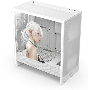NZXT H5 Flow NieR SQUARE ENIX 15th Anniversary Edition �~�h���^���[�^PC�P�[�X CC-H52FW-SB CS9671
