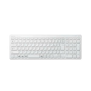 �G���R�� �L�[�{�[�h Bluetooth �p���^�O���t �R���p�N�g�L�[�{�[�h Windows�EMac�EiOS�EAndroid�Ή� �z���C�g TK-FBP101WH