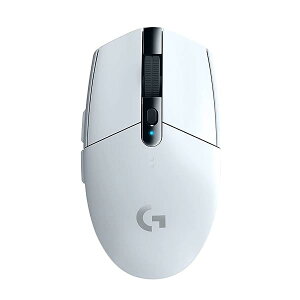 Logicool G �Q�[�~���O�}�E�X G304 LIGHTSPEED ���C�����X �Q�[�~���O �}�E�X G304rWH �y�� 99g HERO 12K�Z���T�[ 6�v���O�����{�^�� 250���ԘA���g�p�\ �z���C�g PC windows mac �������K�i �y �t�@�C�i��