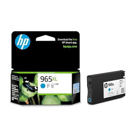 HP 965XL 純正 インクカートリッジ シアン 増量 3JA81AA【国内正規品】