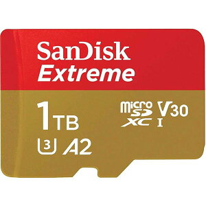 �y �T���f�B�X�N ���K�i �z SanDisk microSD 1TB UHS-I U3 V30 �����ő�130MB/s Full HD & 4KExtreme SDSQXAV-1T00-GH3MA �V�p�b�P�[�W �\���b�h�X�e�[�g�h���C�u
