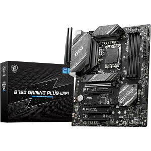 MSI�}�U�[�{�[�h B760 GAMING PLUS WIFI DDR5 ��14/13/12����CPU(LGA1700)�Ή� PCIE�X���b�g×5 ATX�Q�[�~���O���f�� [Intel B760 ����] MB6169