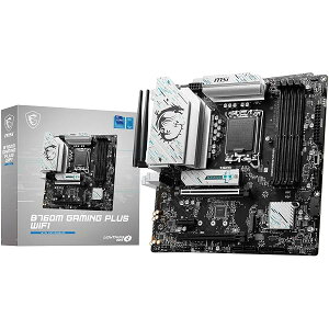 MSI�}�U�[�{�[�h B760M GAMING PLUS WIFI ��14/13/12����Intel CPU(LGA1700) DDR5 Micro-ATX �y�Q�[�~���O�����ŉ��K�ɃQ�[���z[B760 ����] MB6465