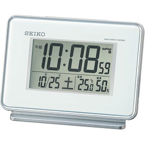 �Z�C�R�[�N���b�N(Seiko Clock) �Z�C�R�[ �N���b�N �ڊo�܂����v �d�g �f�W�^�� 2�`�����l�� �A���[�� �J�����_�[ ���x ���x �\�� �� SQ767W SEIKO