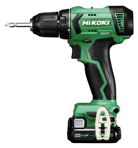 HiKOKI(�n�C�R�[�L) 10.8V �[�d�� �h���C�o�h���� DS12DA �~�d�r(2.0Ah)×2�E�[�d��t DS12DA(2BS)
