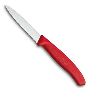 VICTORINOX(�r�N�g���m�b�N�X) �p�[�����O�i�C�t �y�e�B�i�C�t �H��@�Ή� 8cm �g�n ���b�h ��ނ���ׂ�����ƂɍœK�ȃt���[�c�i�C�t �X�C�X�N���V�b�N 6.7631-X1