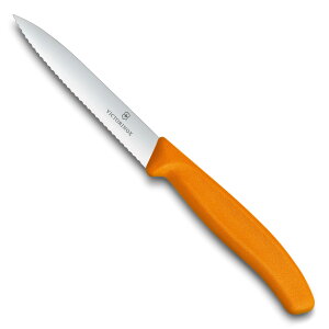 VICTORINOX(�r�N�g���m�b�N�X) �p�[�����O�i�C�t �y�e�B�i�C�t �H��@�Ή� 10cm �g�n �I�����W ���n�̃t���[�c��p�����Ԃ����؂�� �X�C�X�N���V�b�N 6.7736.9-X1 6.7736.9FCE