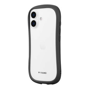 LEPLUS iPhone 17�Ή� �Ϗ��E�ϏՌ��n�C�u���b�h�P�[�X �uViAMO freely�v �_�[�N�O���[ LN-IM25VMFGY