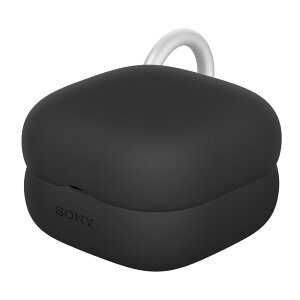 �\�j�[(SONY) LinkBuds Clip�p�P�[�X�J�o�[ �u���b�N WF-LC900��p HACLC900CABC