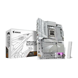 GIGABYTE X870 AORUS ELITE WIFI7 ICE - AMD Ryzen �p �z���C�g�F ATX �X�^���_�[�h�E�Q�[�~���O�}�U�[�{�[�h MB6573