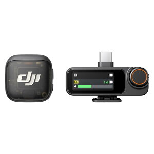 DJI Mic 3�i1 TX + 1 RX�j iPhone�^�J�����^Android�p���C�����X ���x���A�}�C�N DAM002