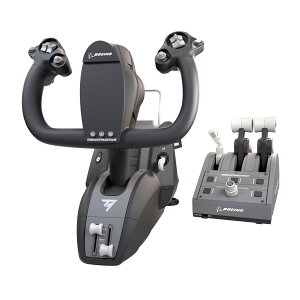 �yBoeing/Xbox �������C�Z���X���i�zThrustmaster �X���X�g�}�X�^�[ TCA Yoke Pack Boeing Edition �t���C�g�R���g���[���[ �t���C�g�X�e�B�b�N Microsoft Flight Simulator 2024 Xbox One Xbox Series X|S PC �Ή� �U��q����
