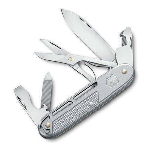 VICTORINOX(�r�N�g���m�b�N�X) ALOX ���t�@�C���h �V�i�W�[X �V���o�[ �}���`�c�[�� �i�C�t �A�E�g�h�A �L�����v �h�� �T�o�C�o�� �\�� 10�@�\�𓋍� �X�C�X�� ���^ �a���� �v���[���g �M�t�g �� 