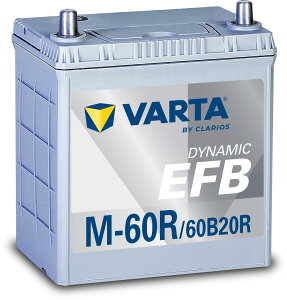 VARTA(�o���^) Dynamic EFB M-60R/60B20R ���Y�ԗp�o�b�e���[ �A�C�h�����O�X�g�b�v��/�[�d�����/�W���� �i�����E�����e�i���X�t���[�j M-42R/M-50R�݊�