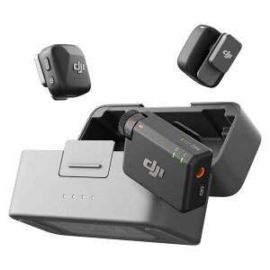 DJI Mic Mini�i2 TX + 1 RX + �[�d�P�[�X�j �s���}�C�N ���� ���y�� �N���A���� DM3005