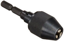 トラスコ中山(TRUSCO) キーレスドリルチャック 黒 1.5~6.5mm TKC-160
