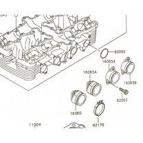 楽天市場】ゼファー400用純正インシュレーターの通販