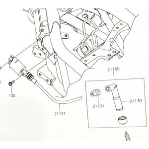 �j���W��250SL(BX250A)�@�C�O�j�b�V�����R�C�����v���O�L���b�v�@�}��(21121�ԁ�21160��)�@21121-0713�@21160-0019 1245K-21121-0713-21160-0019