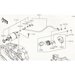 �j���W��250SL(BX250A)�@�X�^�[�^�[�����[(�X�^�[�^�[�}�O�l�`�b�N�X�C�b�`)�@�}��(27010��)�@27010-0754 1247K-27010-0754