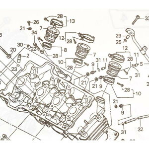 CBR250RR(MC22) ԑԍMC22-1100001`@CV[^[(Ce[N}jz[h@C}j)@1䕪@}(7)@16211-KAZ-780 1325K-16211-KAZ-780X4