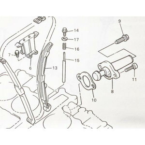 XJR1300(RP01J) �J���`�F�[���e���V���i�[���K�X�P�b�g�@�}��(8�ԁ�10��)�@4KG-12210-00�@4FM-12213-00 1358K-4KG-12210-00-4FM-12213-00