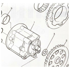 XJR1300(RP01J) �I�C���|���v�@�}��(1��)�@5UX-13300-00�@(3CV-13300-00���i�ԓ���) 1359K-5UX-13300-00