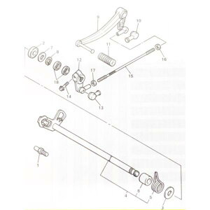 XJR1300(RP01J) �`�F���W�y�_��(�V�t�g�y�_��)�����o�[�@�}��(9�ԁ�11��)�@4KG-18111-00�@132-18113-01 1372K-4KG-18111-00-132-18113-01