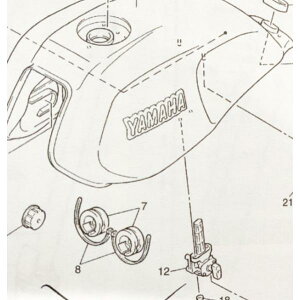 XJR1300(RP01J) t[GRbN(K\RbN@RRbN)@}(12) 4KG-24500-01 (4KG-24500-00iԓ) 1378K-4KG-24500-01