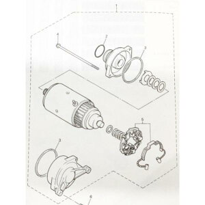 XJR1300(RP01J) Z[^[(X^[^[[^[@X^[eBO[^[)@}(1)@5EA-81890-00 1388K-5EA-81890-00