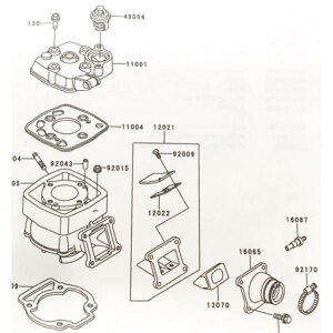 KSR-II(MX080B)@SN@T[X^bg@}(49054)@49054-1057 215k490541057