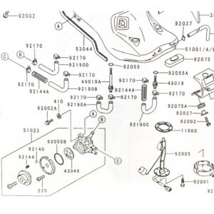 ZZR1100(ZXT10D)@t[GRbN@(K\RbN@RRbN)@}(51023)@51023-1321@(51023-1195iԓ)@ 380K51023-1321