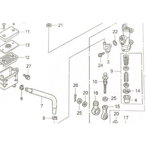 CBR1000RR(SC57)@ԑ̔ԍSC57-1199999܂ u[L}X^[V_[sXgZbg(}X^[Ci[Lbg)@@}(9)@43520-MG9-305 659K43520-MG9-305