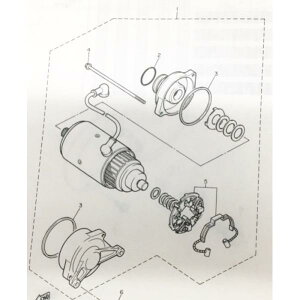 XJR1200/R(4KG)@Z[^[uVZbg@}(5)@3AJ-81801-00 681K3AJ-81801-00