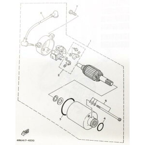 �r���[�S250(3DM)�@�Z�����[�^�[ (�X�^�[�^�[���[�^�[�@�X�^�[�e�B���O���[�^�[)�@�}��(1��)�@2UJ-81890-00�@( 2UJ-81800-01 2UJ-81800-03 ���i�ԓ���) 718K2UJ-81890-00