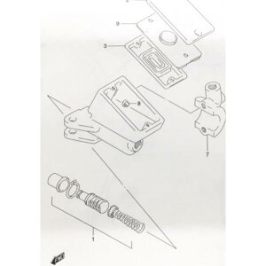 GSX1100SJ^i(GU76A)@tg}X^[V_[Ci[Lbg@}(1)@59600-45860 785K59600-45860