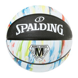 84-413Z マーブル ブラック×ホワイト 6号球 ラバー球 | 正規品 SPALDING スポルディング バスケットボール バスケ 6号 屋外 外用 屋内 室内 店長オススメ