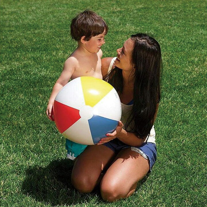 楽天市場 U 590 Intex インテックス グロッシーパネルボール 51ｃｍ 浮き輪 海 プール 海水浴 ビーチ ボール 海遊び 川遊び 庭遊び アウトドア 子供 ジュニア キッズ ボール スポーツ倉庫