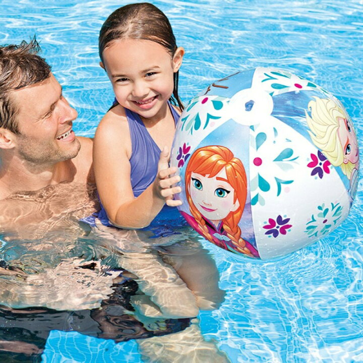 楽天市場】58021 INTEX Disney アナと雪の女王 ビーチボール 51cm 