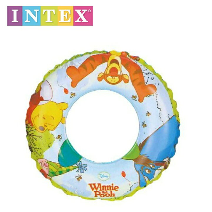 楽天市場】58254 / ME-7601 INTEX Disney スイムリング Winnie the