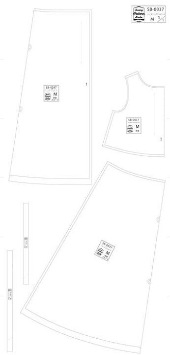 楽天市場 ノースリーブワンピース 型紙 S M L Llサイズ ブティック社 型紙 大人服 パターン 縫い代付き ワンピース レディース ソーイング カジュアル ４サイズ かんたん Sewing Pattern Studio