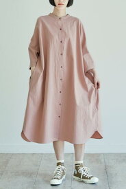バンドカラーシャツ　型紙　S　M　Lサイズ【ブティック社/型紙/大人服/パターン/縫い代付き/シャツ/レディース/ソーイング/カジュアル/3サイズ/かんたん/】