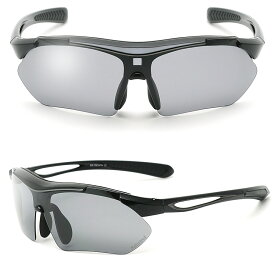 スポーツサングラス メンズ エーフィット 偏光サングラス うすいレンズカラー UV99％カット スポーツ サングラス UVカット ゴルフ ランニング サイクリング ドライブ AF-7001HLSM