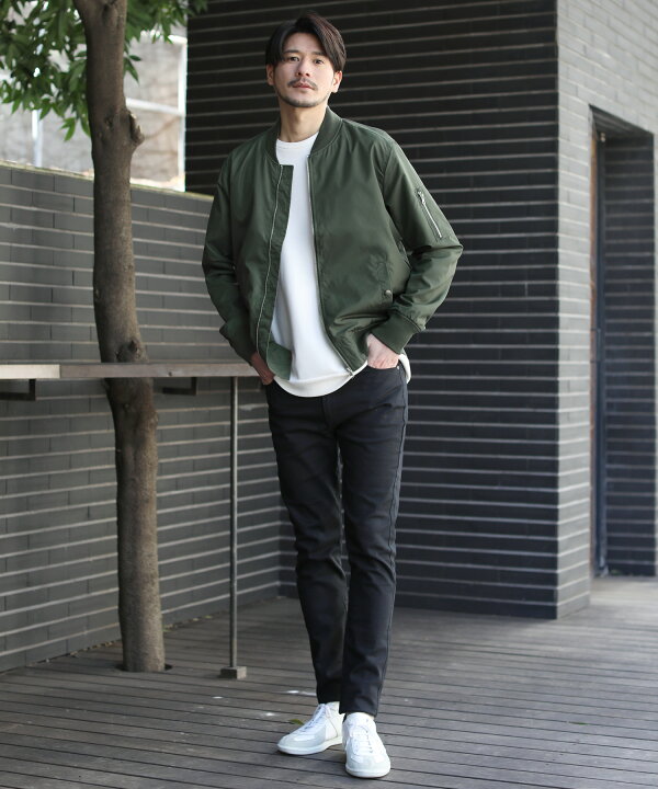 楽天市場 Ma 1 メンズ ジャケット アウター フライトジャケット 春 春服 ポリエステルタフタ シンプル スリム ミリタリー ストリート カジュアル ブラック モカ ネイビー カーキ 杢グレー チャコール ブラウン S M L Xl Xxl Sputnicks スプートニクス