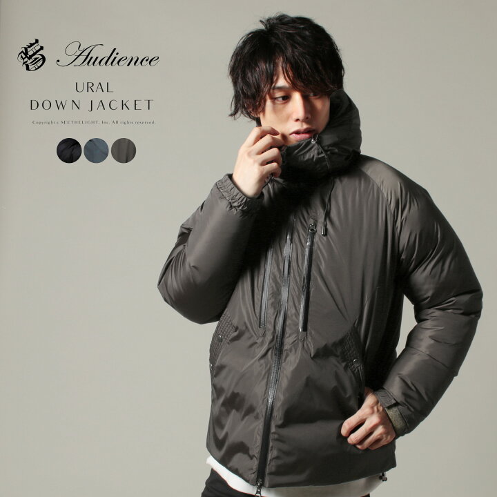 楽天市場 ダウンジャケット ジャケット アウター メンズ 秋 冬 秋服 冬服 Limonta リモンタ Komatsu 小松マテーレ フェザー ダウン アウトドア S M L Ll Xl ブラック ウルトラマリン モカブラウン Audience オーディエンス Aud2937 返品交換不可 Sputnicks