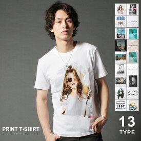 楽天市場 プリントtシャツ メンズファッション の通販
