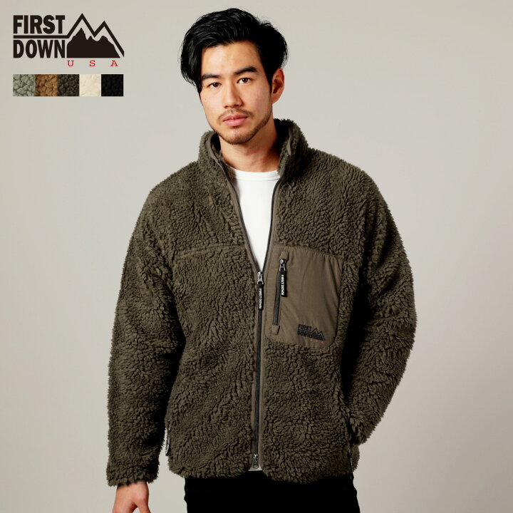 楽天市場】ボアブルゾン アウター 冬 冬服 メンズ メンズファッション 